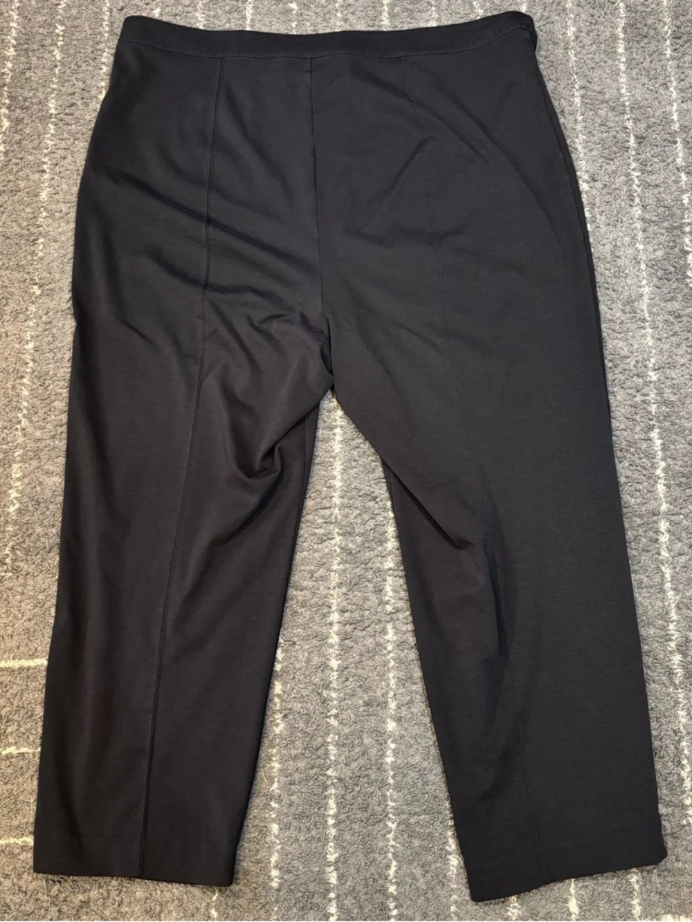 summersalt Black Straight Leg Pull-On Pants, lightweight
